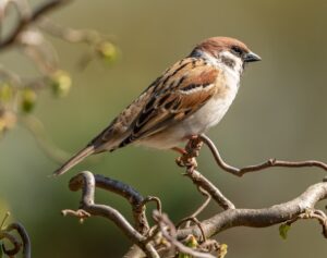 House Sparrow - a common backyard bird